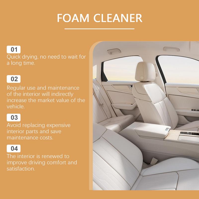 بخاخ تنظيف رغوي متعدد الأغراض  - مراجعة Leather Cleaner Interior وسعره